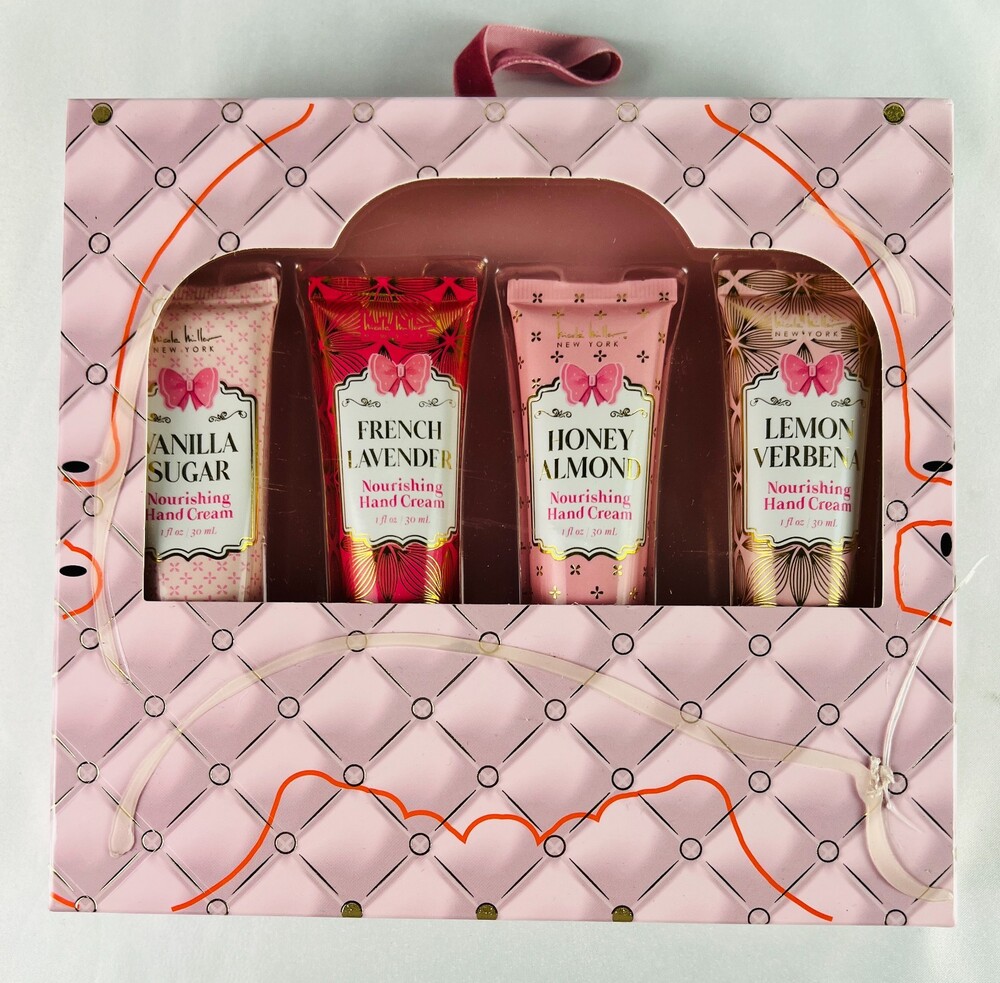 Nicole Miller New York Nourishing Hand Cream Gift Set 4 Pack Scents 1 fl oz 30ml